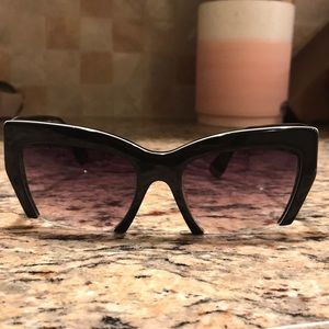 Carolina Lemke cut off sunglasses